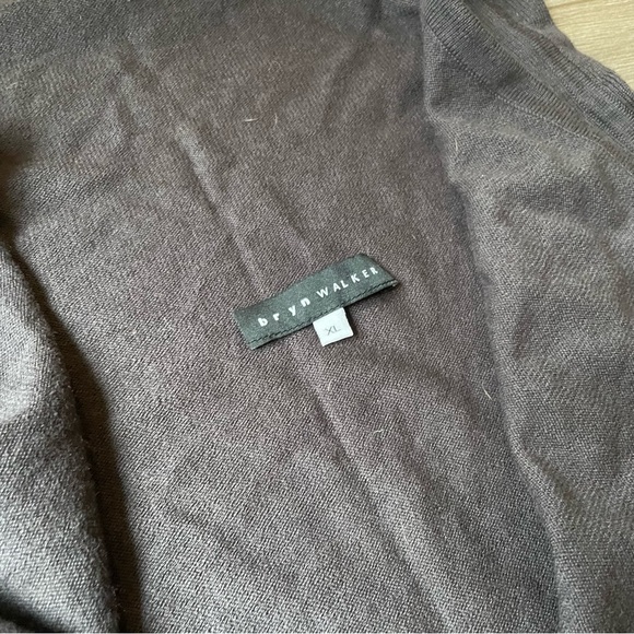 Cashmere Bryn Walker Grey Draped Vest - Picture 9 of 15